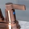 Kingston Brass KB849NDLAC NuvoFusion 4" Centerset Bar Faucet, Antique Copper KB849NDLAC - alternate 6